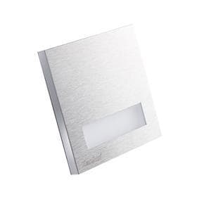 Svietidlo LED 0,8W, 6500K, 15lm, IP20, nerez, BOČ-SCH, 75x75, LINAR LED CW (Kanlux) 1