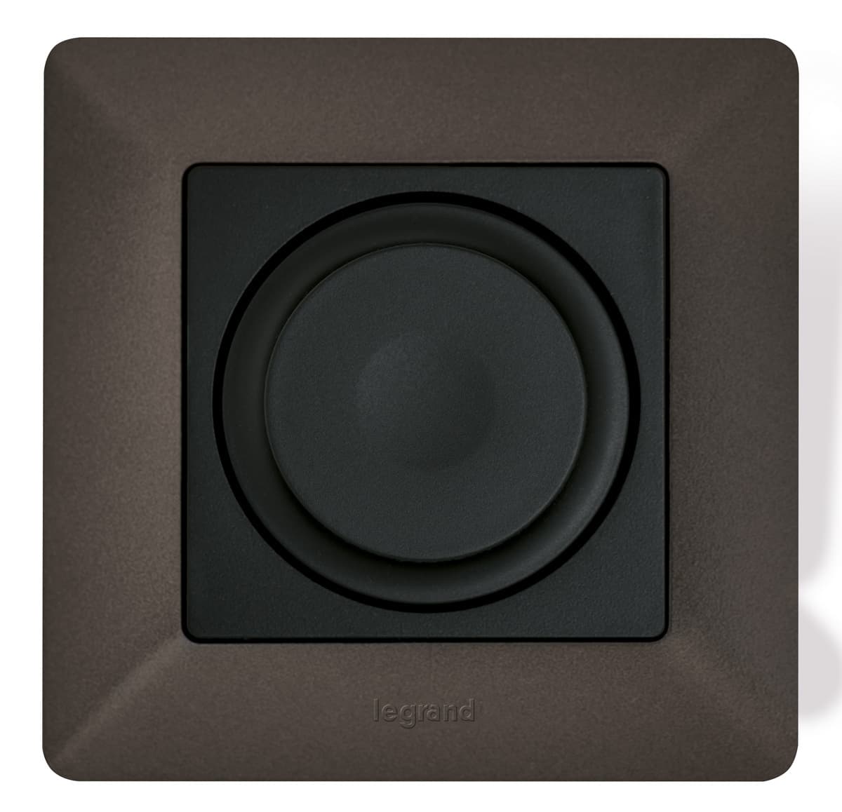 Stmievač otočný RLC+LED 300W/VA bez nul. (SS) čierna Valena Life (Legrand) 1