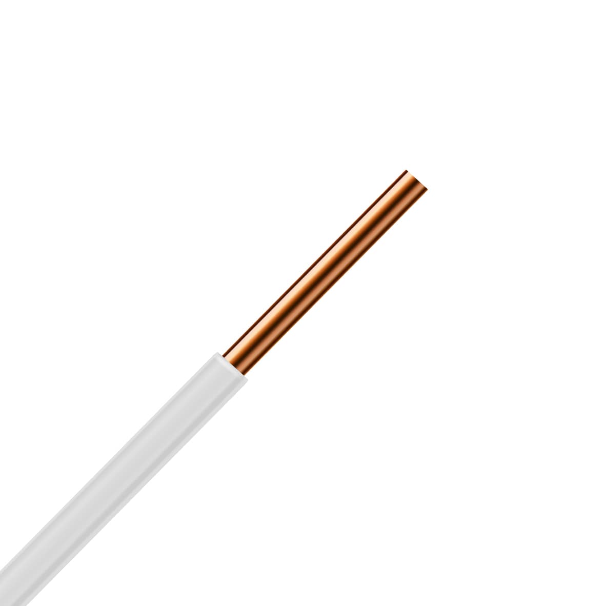 Kábel CY 1= H05V-U biely 1
