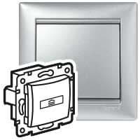 Spínač kartový 10A/250V 1NO hliník Valena (Legrand) 1