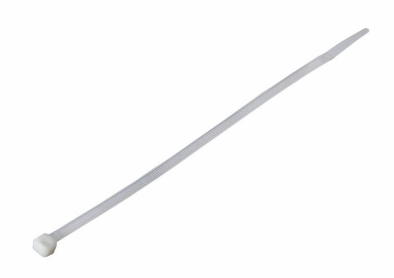 Solight viazacie nylonové pásky, farba natural, 100ks, 2,5 x 100mm 1