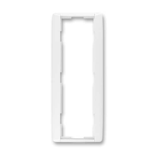 Rámcek 3-násobný vert. biela/biela Element (ABB) 1