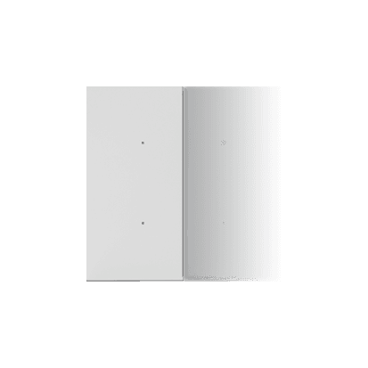 Splitted in half rocker with possibility of printing pictograms; light gray 1