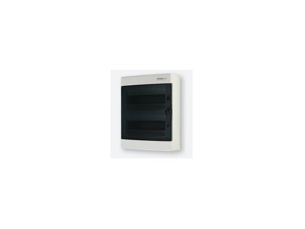 Rozvádzač nástenný 24M, IP40, transp. dv., N24 C/P (Technoplast) 1