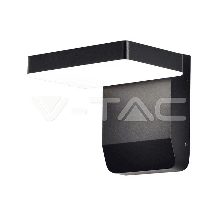 Nástenné LED svietidlo 17W čierne štvorcové 3000K IP65 VT-11020 (V-TAC) 1