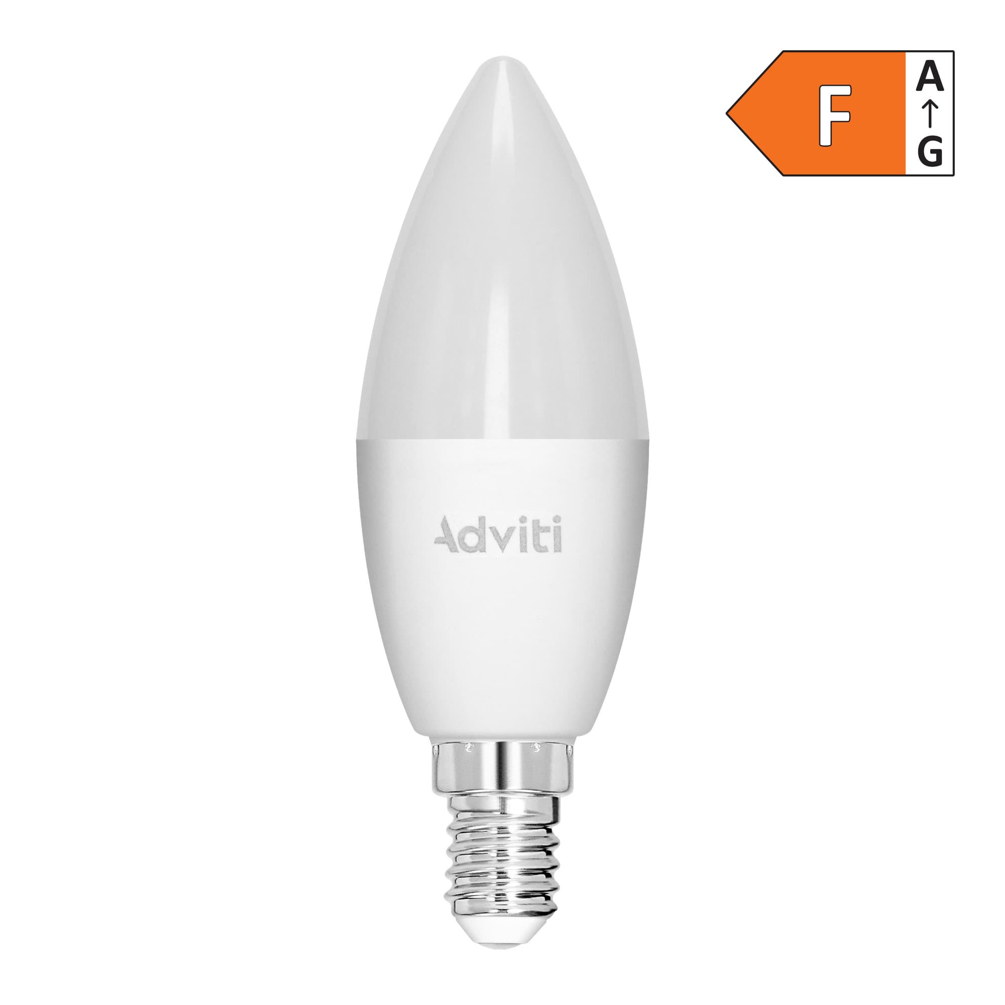 LED žiarovka E14 C37 8 W 720 lm 4000 K 1