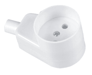 Uhlová zásuvka na kábel ORNO GN-160K 16A/250V, biela 1