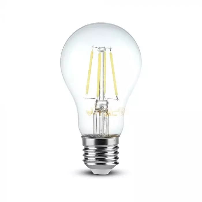 Žiarovka LED Filament E27 4W, 2700K, 320lm, stmievateľná, VT-1885D (V-TAC) 1