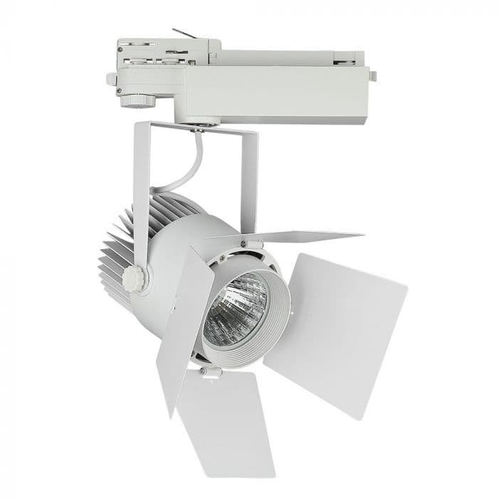 Svietidlo pre lištový systém PRO 33W, 5000K, 2640lm, biele, VT-433 (V-TAC) 1