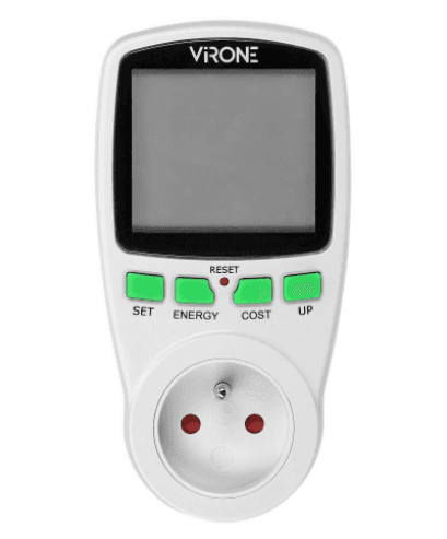 1 tarifný elektromer EM-4 s LCD,16A, 3680W, LR44, VIRONE 1