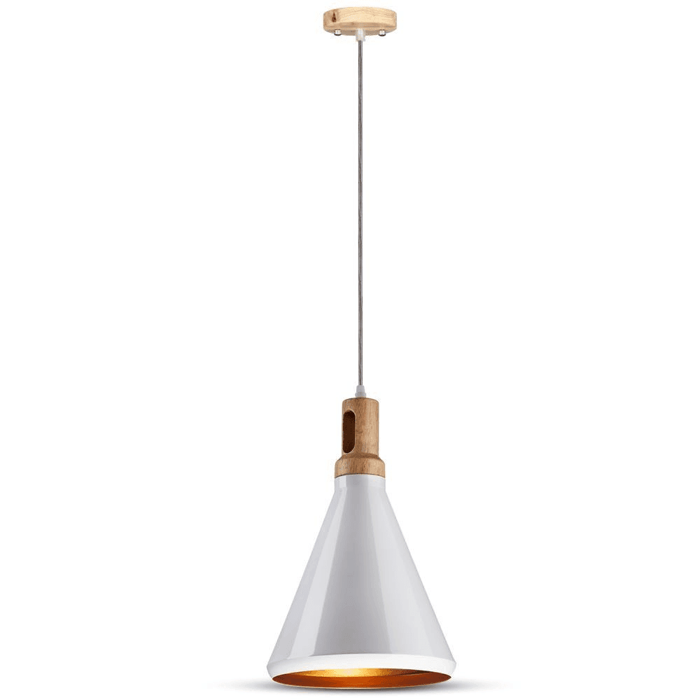 Závesné svietidlo Modern 250 E27 biele VT-7525 (V-TAC) 1