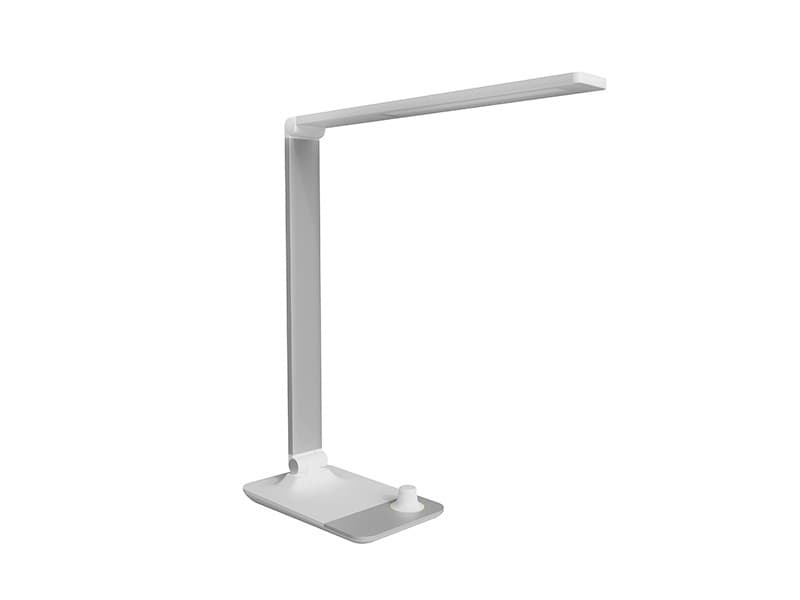 Stolní LED lampička MASTER s integrovanou bezdrátovou nabíječkou, bílá (Panlux) 1