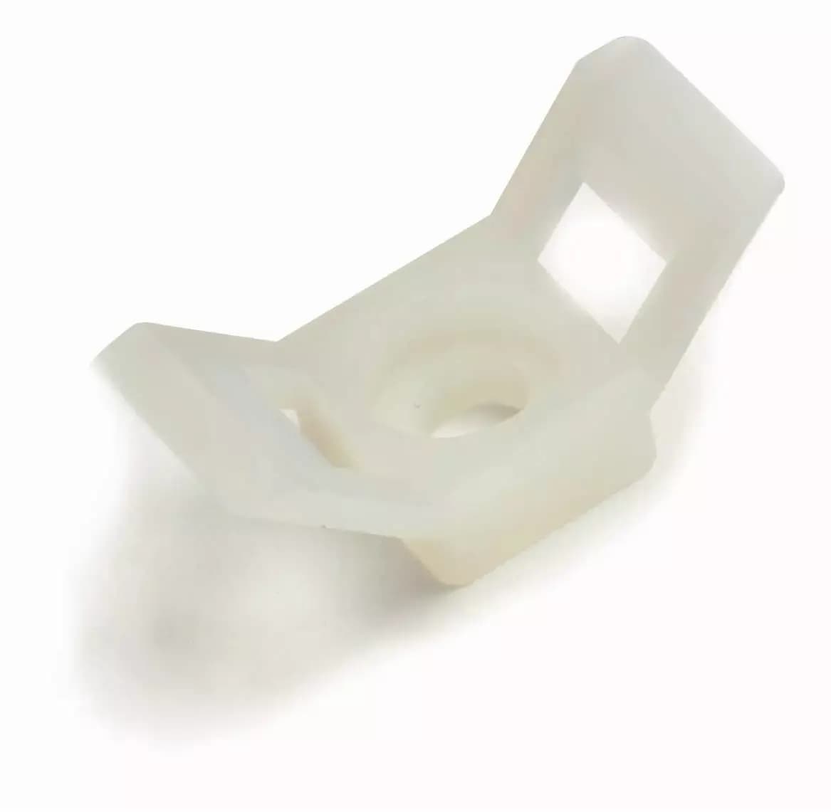 Příchytka vázací pásky bílá 30 x 15 mm (100 ks) 1