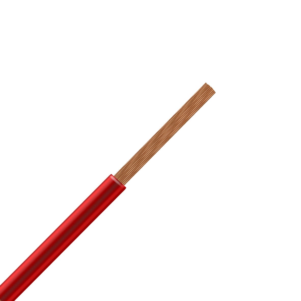 Kábel CYA 0,5=H05V-K červený 1