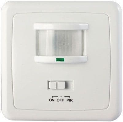 Senzor pohybový PIR + mikrof. 500W (HDX) 1