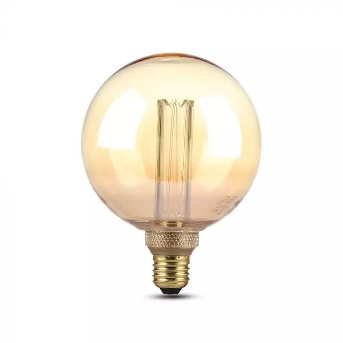 Žiarovka LED Filament E27 4W, 1800K, 200lm, G125 VT-2195 (V-TAC) 1