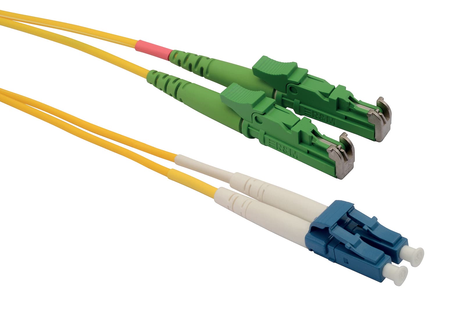 Patch kabel 9/125 E2000apc/LCupc SM OS 5m duplex SXPC-E2000/LC-APC/UPC-OS-5M-D 1