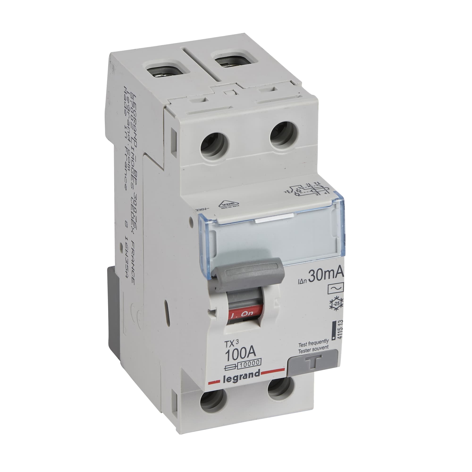 Prúdový chránič TX3 2P 100A 30mA AC 1