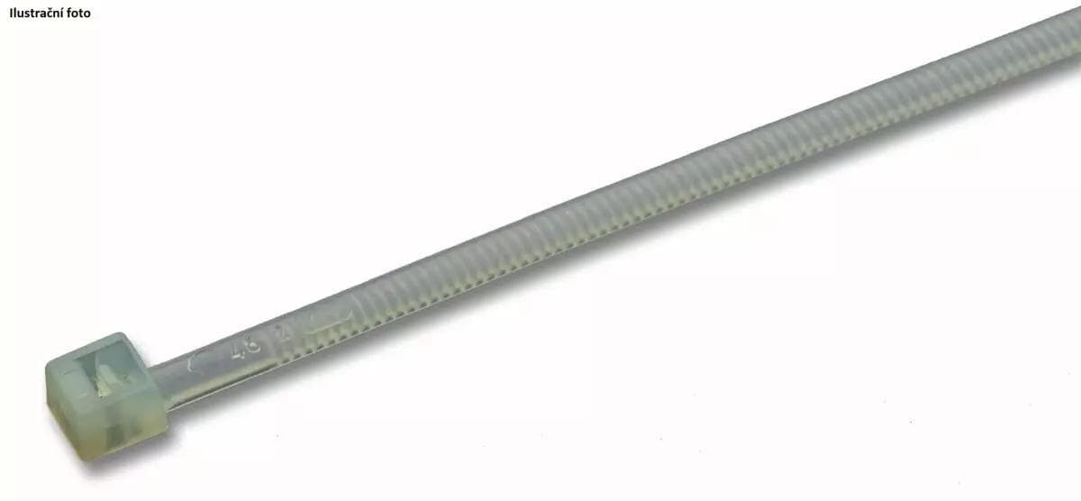 Tepelně odolná vázací páska 360 x 7,5 mm (100 ks) 1