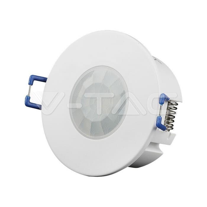 Dva snímače COB PIR 360o Detekčná rýchlosť Biela VT-81010 (V-TAC) 1