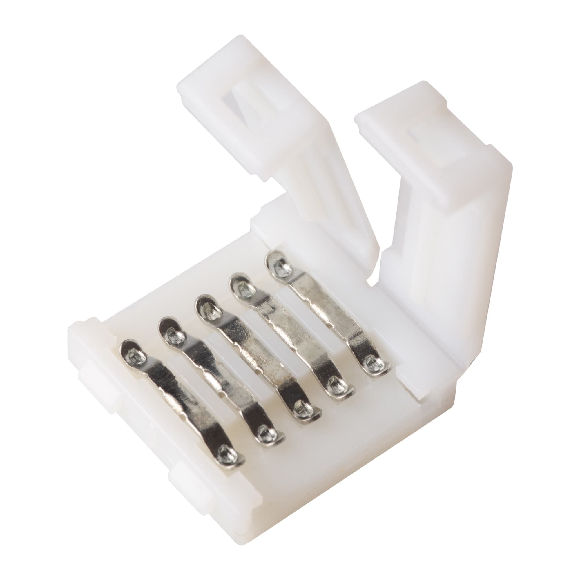 Connector for quick assembly (quick-connector) of multicolour RGBW LED strips 12mm 5pin-5p 1