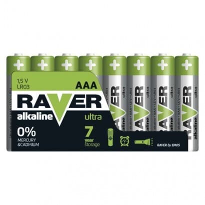 Alkalická batéria RAVER LR03 (AAA) (EMOS) 1