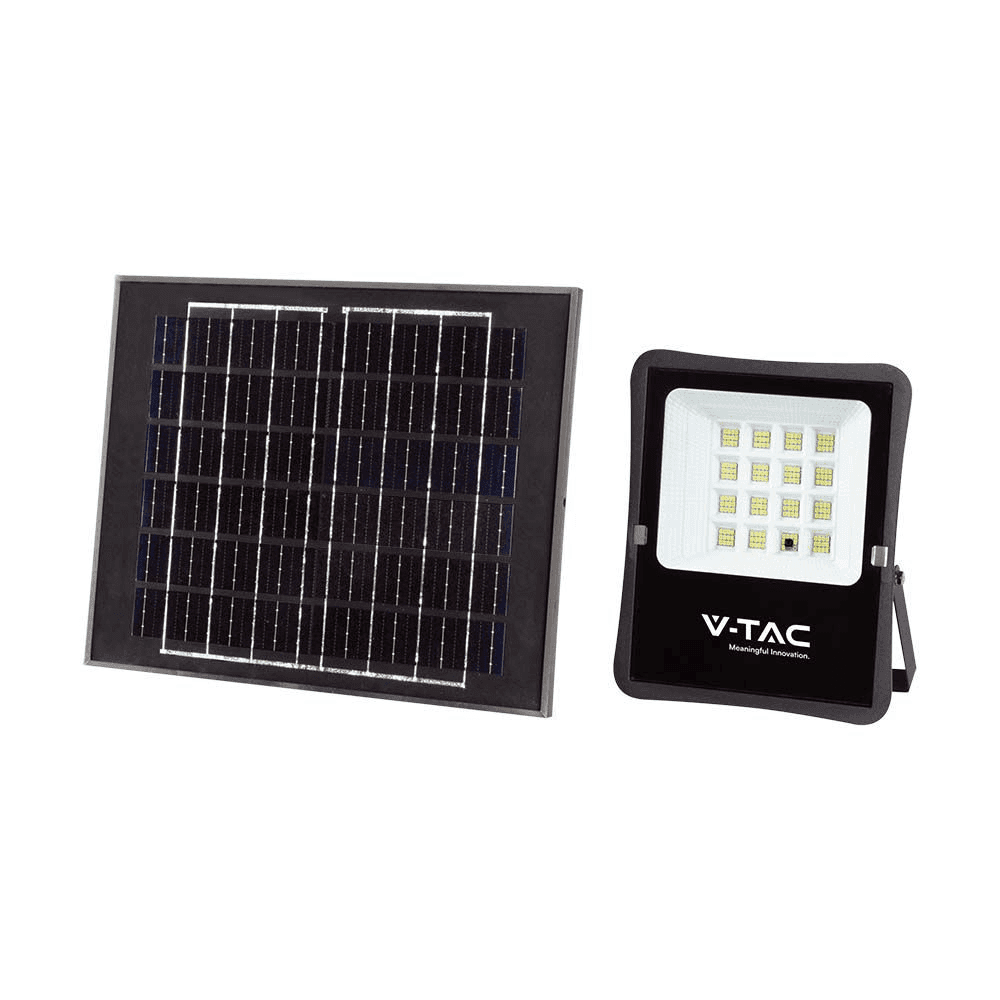 Reflektor LED solárny 15W 6400K 1800lm VT-55200 (V-TAC) 1