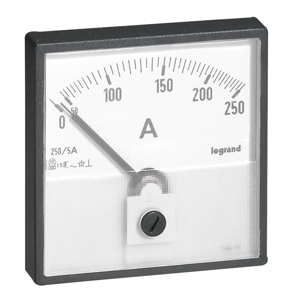 Ampérmeter analógový PRIP. POM. PT (Legrand) 1