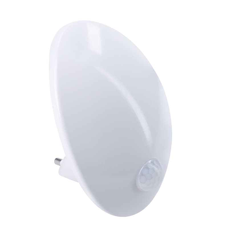 Solight Nočné LED svetielko s pohybovým a svetelným sensorom 0,7W, 3000K, 230V 1