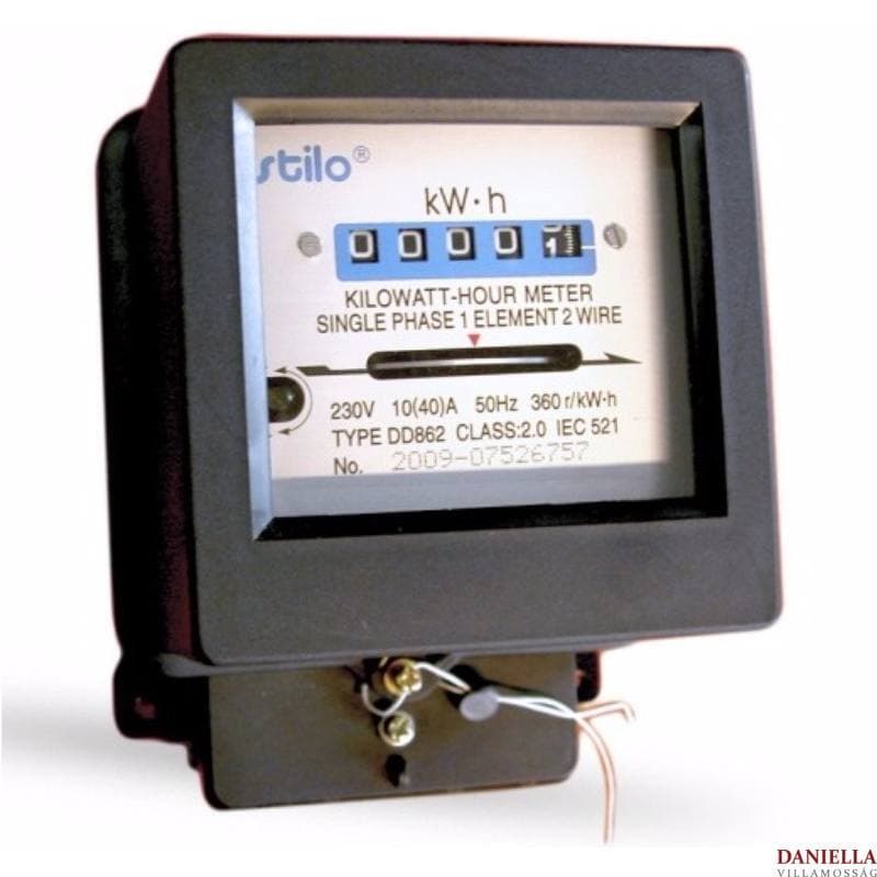 Elektromer jednofázový 10/40/ 1