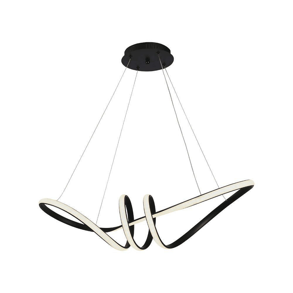 Závesné LED svietidlo 24W 3000K 3240lm 720*300 Čierna VT-7798 (V-TAC) 1