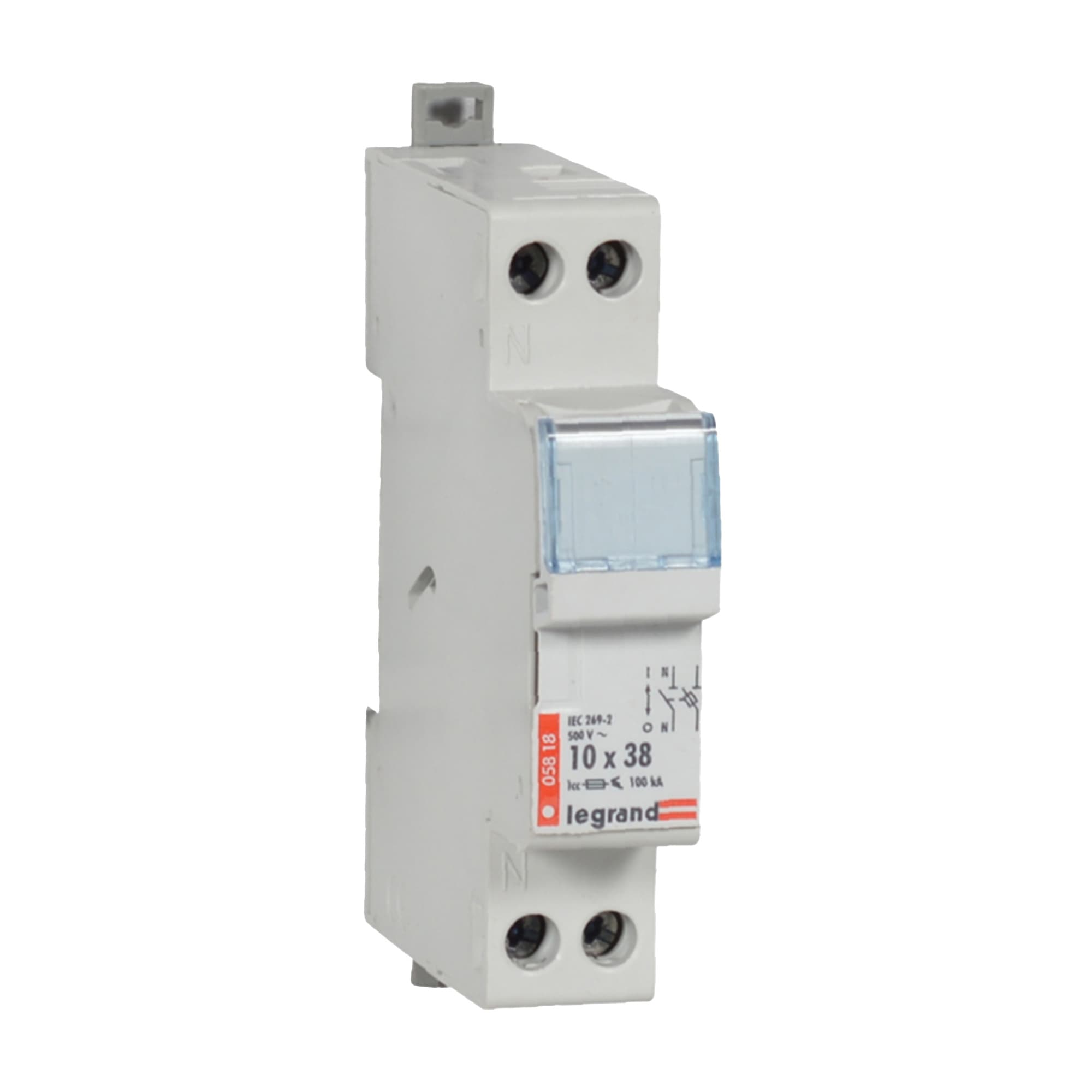 Poistkový odpájač PKJ-1P+N/500V-10x38 (Legrand) 1