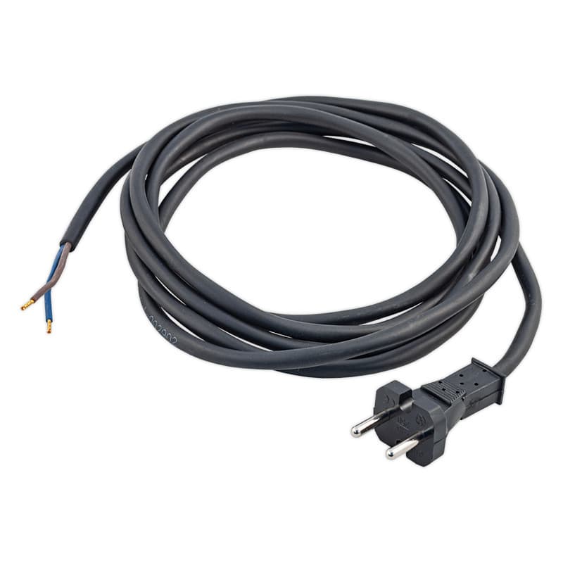 Gumená flexo šnúra s vidlicou, 2x1,5mm2, dĺžka 1,5m 1