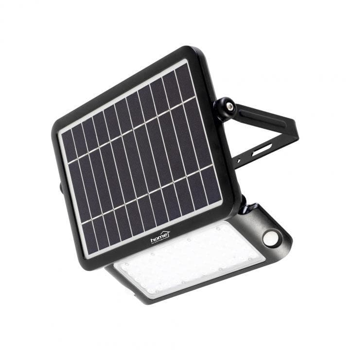 LED reflektor so solárnym panelom a PIR pohybovým senzorom 1