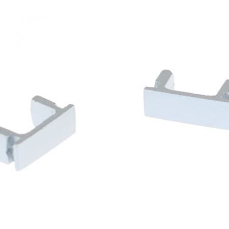 Koncovka KONC-XC18-P-AL zapustená pre profily LED Al, XC18 1