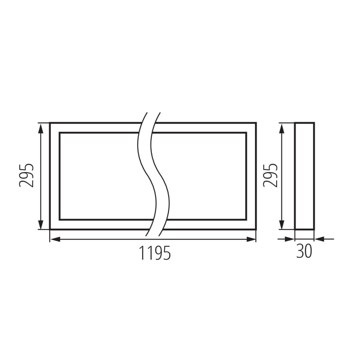 BAREV BL 40W 12030 NW Panel LED MILEDO 1
