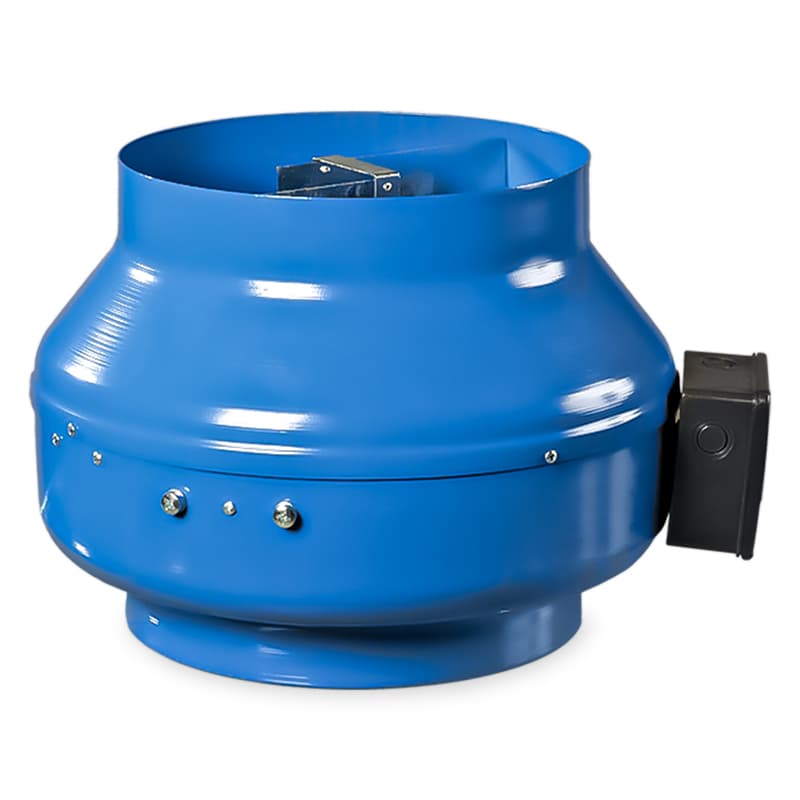 Kovový potrubný radiálny ventilátor, o148mm, 710m3/h, 230V, 127W 1