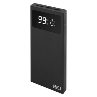 Power bank EMOS BetaQ 10, 10 000 mAh, 22,5 W, čierny 1