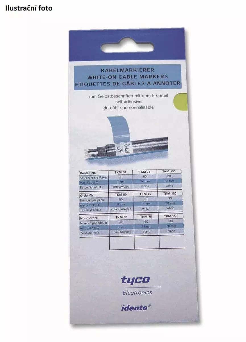Sada lepícího označení o 63 mm x 250 mm (32 ks) 1