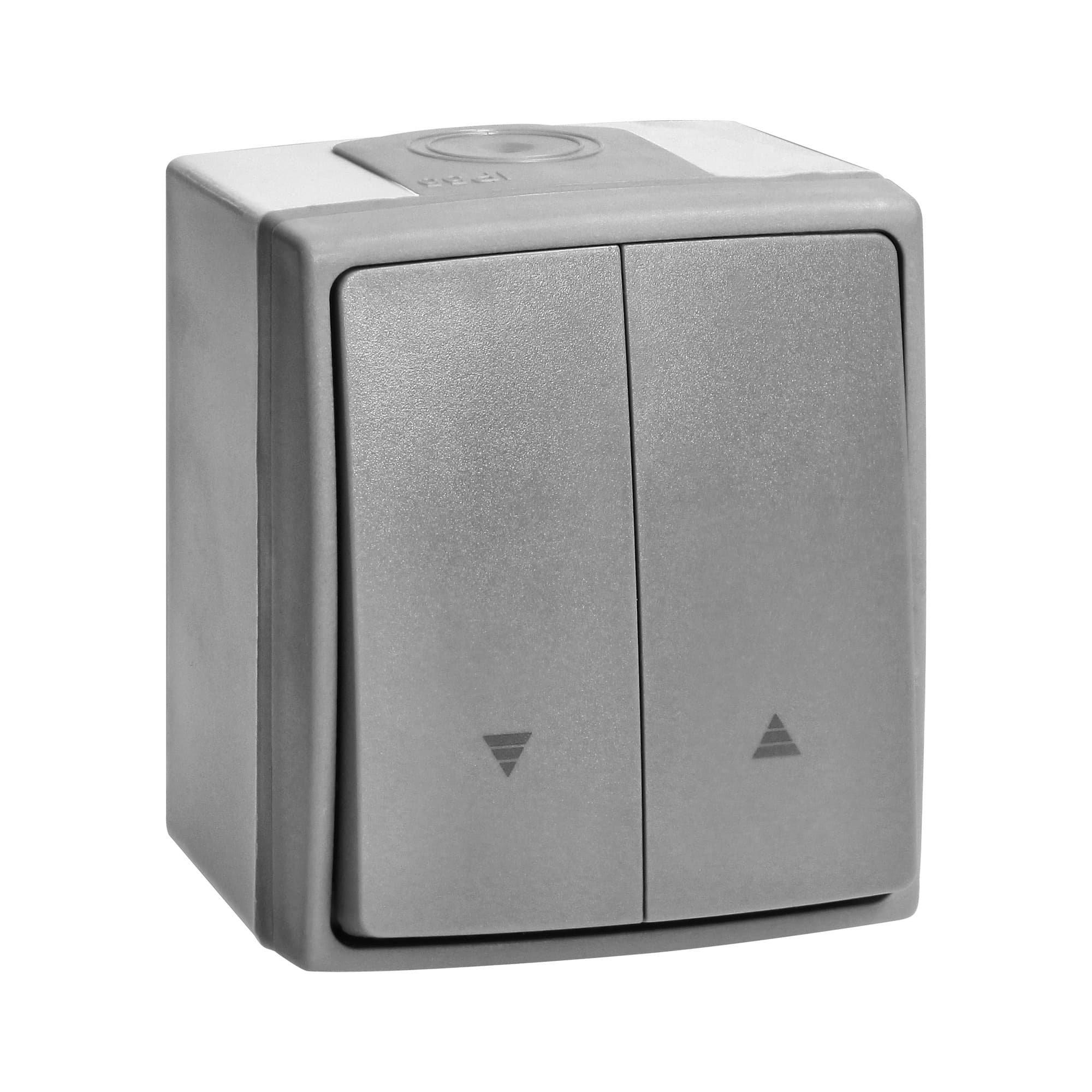 AQUATIC PRO IP55 shutter switch, grey/graphite 1