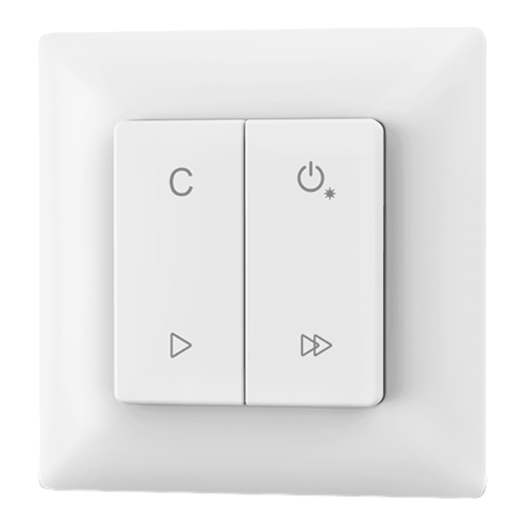 Tlačidlový ovládač PF3 RGB RF 1-zónový/kanálový 1
