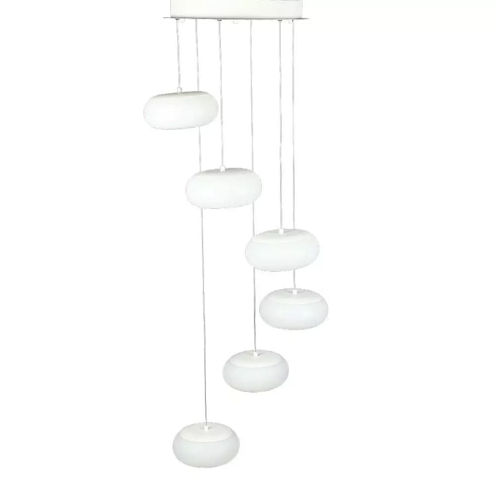 Závesné LED svietidlo Designer 76W, 3000K, 6500lm, stmievateľné (TRIAC) VT-7390 (V-TAC) 1