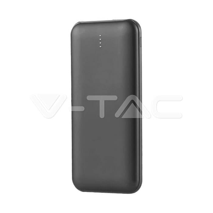 Poverbanka 10000mah 2A 30CM kábel typu C Čierny VT-3527 (V-TAC) 1