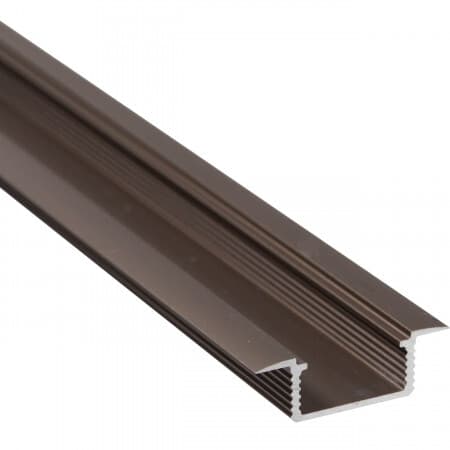Profil LED Al, 28x9mm BC18 bronz (46) 1