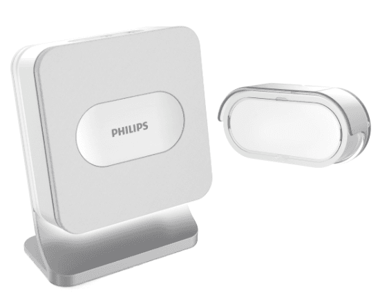 Bezdrôtový zvonček Philips WelcomeBell s MP3 melódiami, 8 zvoneniami alebo možnosťou impor 1