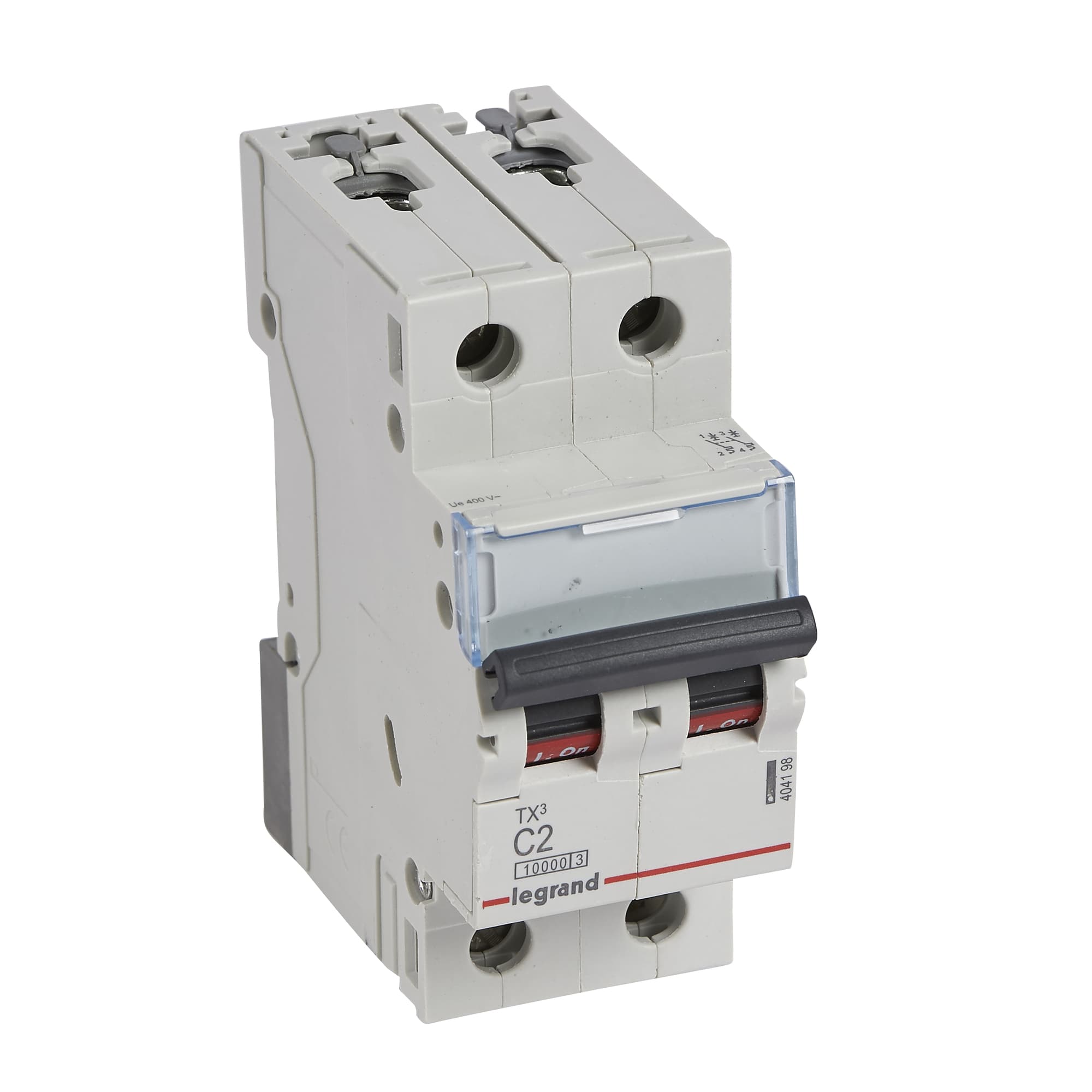 Istič 2-pólový C/2A 10kA Rada:TX3 (Legrand) 1