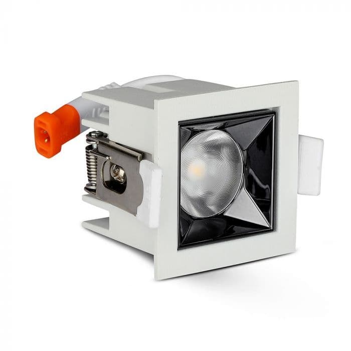 Zapustené bodové LED svietidlo PRO 12° 4W, 2700K, 320lm, VT-2-04 (V-TAC) 1