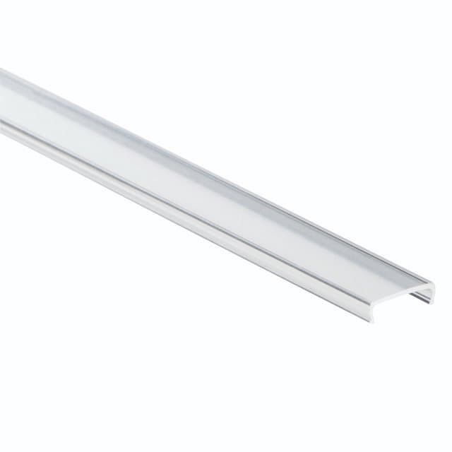Kryt číry PC, pre profily LED Al PROFILO C/D/E/I, 2m, SHADE CK C/D/E/I-FR (65) (Kanlux) 1