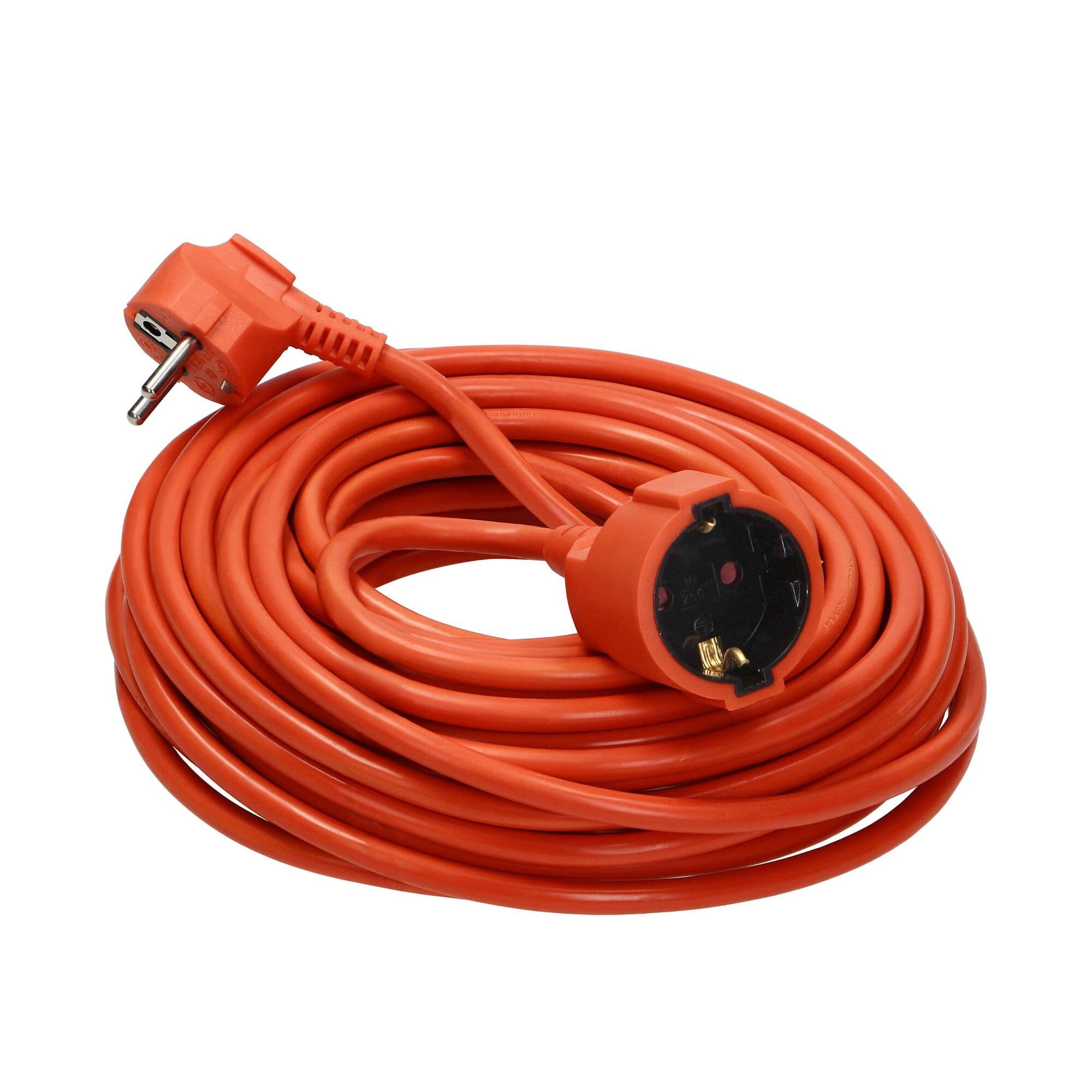 Záhradný predlžovací kábel s 1 zásuvkou Schuko, PVC 3x1,5mm2, 25m (ORNO) 1