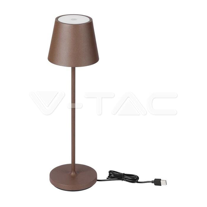 1,5W LED stolová lampa 3000K IP54 Sand Corten VT-7997 (V-TAC) 1